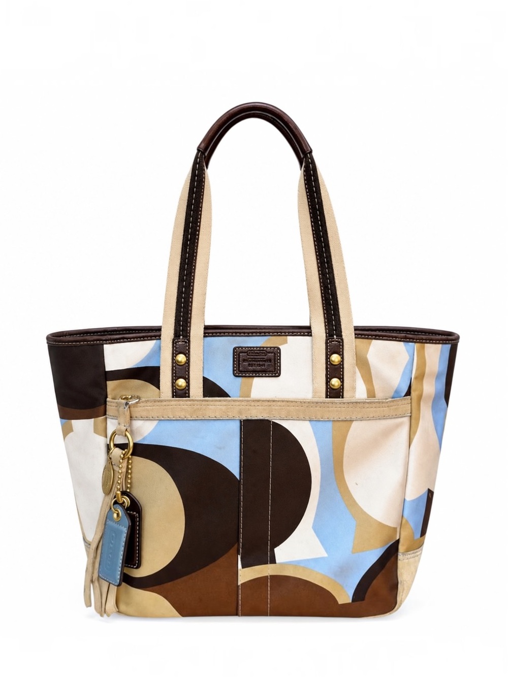 Coach Vintage Hampton Tote Bag-EUC